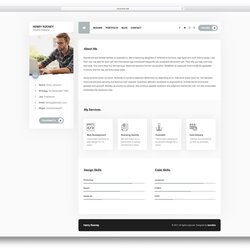 Champion Best Resume Website Templates For Online Template Mat Web