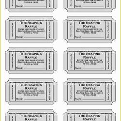 Eminent Free Ticket Stub Template Of Printable Raffle Tickets With Stubs Numbers Blank Clip Templates Vector