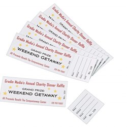 Avery Tickets With Tear Away Stubs Matte Two Sided Printing Raffle Free Printable