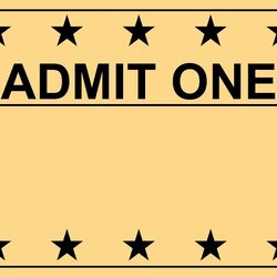 Wizard Ticket Stub Transparent Free For Download On Admit Admission Cinema Invitation Stubs Coupon