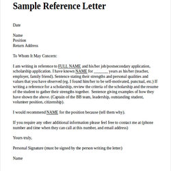 Cool Reference Letter Template Free Sample Example Format Templates Recommendation Letters Rescission