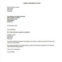 Marvelous Reference Letter Free Word Documents Download Sample Template Letters