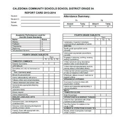 Terrific High School Report Card Template Doc Cards Design Templates Printable Free Photo With