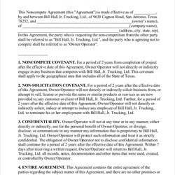 Eminent Vendor Non Compete Agreement Template Free Sample Example Business Form Simple Ownership Restaurant