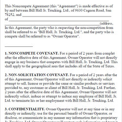 Smashing Free Sample Non Compete Agreement Templates In Google Docs Ms Template Clause Competition Business