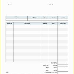 Sublime Free Editable Invoice Template Of Word Ideas