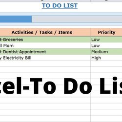 Swell Excel How To Do List