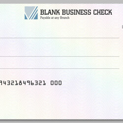 Capital Printable Blank Business Check In Room Surf Template Design