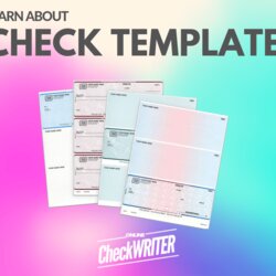 Blank Business Check Template Word Templates Example
