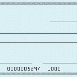 Smashing Blank Check Template Business Checks Printable Bank Large Number Write Pay Do Cheque Editable