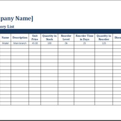 Admirable Ms Excel Printable Inventory Count Sheet Template Templates Control Sheets List Spreadsheet Word
