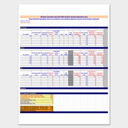 Excellent Warehouse Inventory Templates Free Examples Samples In Excel Calculator Template Example Format