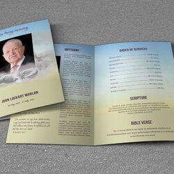 Brilliant Funeral Brochure Template Design Download Graphic Cloud Word Ms Program