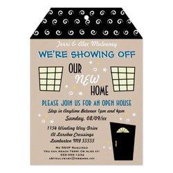 The Highest Standard Free Open House Invitation Template In