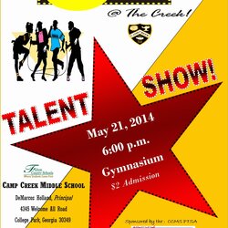 Swell Free Printable Talent Show Flyer Template Of Audition Downloads Blank Navigation Post