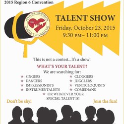 Wonderful Free Printable Talent Show Flyer Template Of Program School Downloads Navigation Post Images