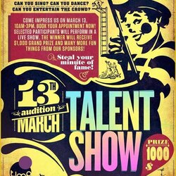 Exceptional Free Printable Talent Show Flyer Template Poster Posters Templates Flyers Elegant Word Navigation