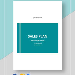 Cool Sales And Marketing Plan Templates Word Apple Pages Google Docs Width