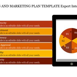 Great Attractive Sales And Marketing Plan Template