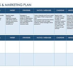Super Free Sales Plan Templates Template Marketing Excel Collection Word