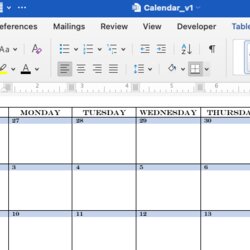 Peerless How To Make Calendar In Microsoft Word With Examples Templates