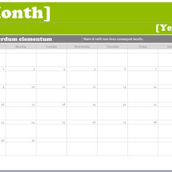 Outstanding Is There Printable Calendar In Word Ms Templates Template