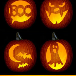Superlative Pumpkin Templates Carving Halloween Pumpkins Template Carved Printable Easy Money Simple These