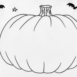 Worthy Pumpkin Template Drawing At Free Download Coloring Pages Kids Halloween Printable Outline Pumpkins