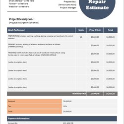 Free Sample Painting Estimate Templates Printable Samples Is Pending Load