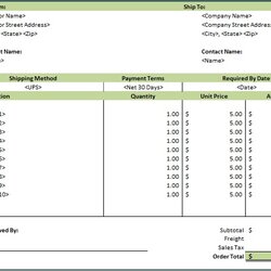Cool Purchase Order Template Format Excel Word And Free Download