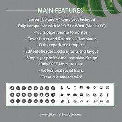 Legit Microsoft Office Word Resume Template Templates Images