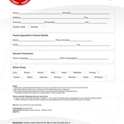 Splendid Application Form Printable Download Page Thumb Big