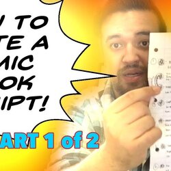 Spiffing How To Write Comic Book Script Part In