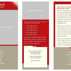 Brochure Templates Google Docs Throughout Sided Template