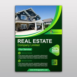Free Real Estate Modern Flyer Template Design Scaled