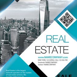 Exceptional Real Estate Flyer Template Templates