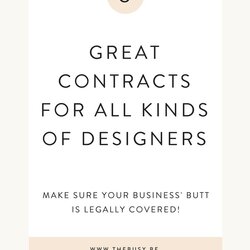 Marvelous My Favorite Contracts For Designers The Busy Graphic Design