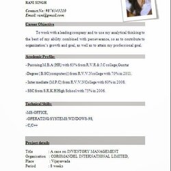 Resume Examples Format Templates Set