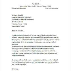 Super Thank You Note Examples Format Interview Post Business Doc