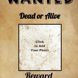Free Wanted Poster Maker Make Printable Online