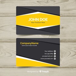 Worthy Free Vector Business Card Template