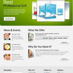 Sterling Free Website Template With Carousel In The Header Themes Software
