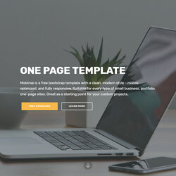 Very Good Free Bootstrap Templates You Miss In Admin One Page