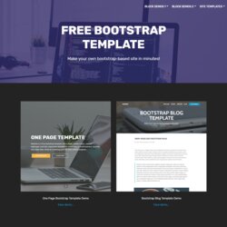 Magnificent Free Bootstrap Templates You Miss In Template Themes Website Brand Responsive