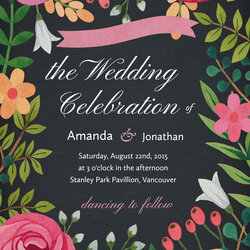 Preeminent Free Wedding Invitation Template Cards Printable And Editable Jukebox