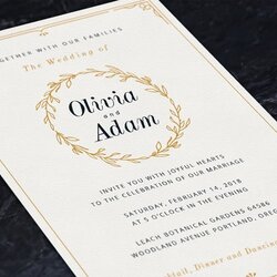 Wizard Stylish Wedding Invitation Templates