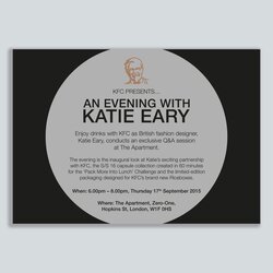 Brilliant Modern Corporate Event Invitation Goldfinch Design