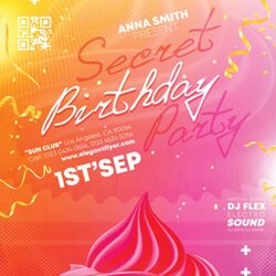 Champion Download The Best Free Birthday Flyer Designs For Party Template Com
