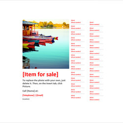 Capital Ms Word Flyer Template Free Download Printable Documents Microsoft Templates Design