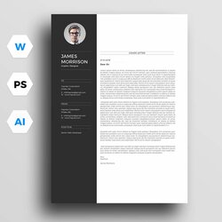 Splendid Cover Letter Templates For Microsoft Word Free Download Template Resume Minimal